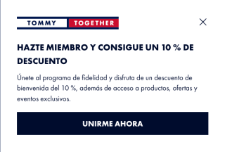Rebajas Tommy Hilfiger hasta 50% +20% de descuento adicional