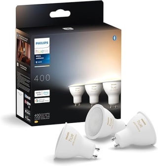 3-pack Philips Hue White Ambiance GU10 voor €49,49 bij Amazon