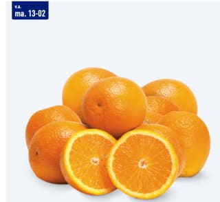 Perssinaasappelen 4 KG voor €3 bij de Aldi