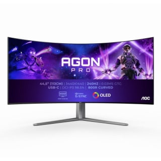 AOC AGON PRO AG456UCZD - Ultrawide QHD Gaming Monitor - USB-C 90w - 240hz - 45 inchvoor €855,47 bij Caps