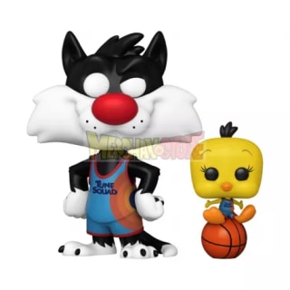 Figura Funko POP! Warner Bros -Space Jam 2 - Silvestre & Piolín por 12,70€