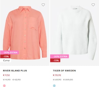 Tot 20% extra korting op de sale van About You