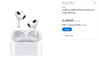 Apple AirPods 3a Gen a $2,699 en Walmart