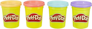 Play-Doh 4-Pack (Zoete Kleuren) voor €2,19 bij Amazon