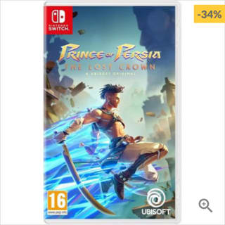 Prince of Persia The Lost Crown Nintendo por solo 19,95€