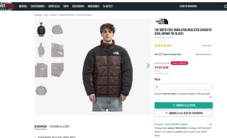 Chaqueta The North Face Himalayan Insulated Hombre por solo 79,95€