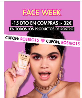 Descuento de -15% en compras de +32€