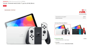 Consola Nintendo Switch OLED por 289€