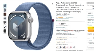 Apple Watch Series 9 41mm por 399€