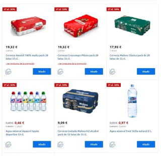 Segunda Unidad de 50% de Descuento en Carrefour.