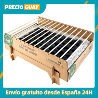 4 Barbacoas Desechables de Carbón por 18,99€