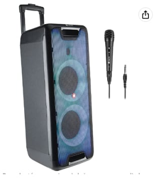 NGS WILD RAVE 1 Altavoz Portátil Bluetooth con Doble Subwoofer 8" 200W por 111.2€