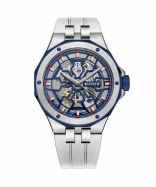Edox Delfin Automatisch skeleton horloge voor €599 bij Conteenium