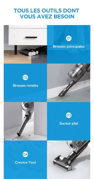 Midea aspiradora inalámbrica P7 por 111,15€