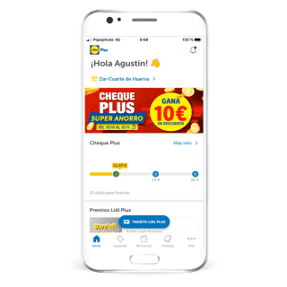 Descuento 10€ tienda Lidl con la App