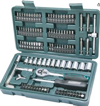 Brüder Mannesmann M29166 Dopsleutel En Bitset, 130-Delig voor €18,99 bij Amazon.nl