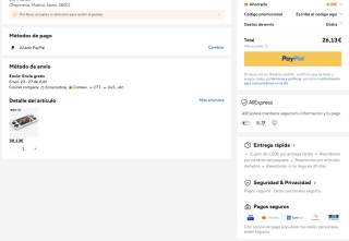 Consola R36H Portátil Retro Formato Horizontal por 26,13€