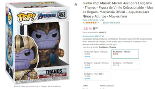 Funko Pop! Marvel: Marvel Avengers Endgame - Thanos por 9,98€
