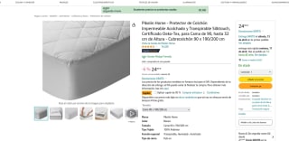 Protector Pikolin Home de Colchón Impermeable por 17,49€