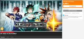 My hero ultra Rumble en Nintendo y Steam gratis