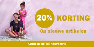 20% korting op nieuwe artikelen van diverse merken bij Vetex