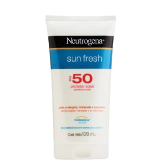 Protetor Solar da Neutrogena Sun Fresh Fator 50 de 120ml - R$ 26,99
