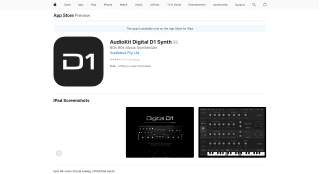 AudioKit Digital D1 Synth Ipad gratis