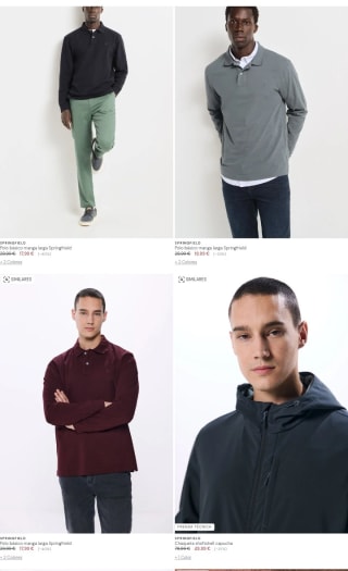 Hasta -50% , -30% y -25% en Springfield.