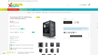 Caja Thermaltake S200 TG ARGB por 58,49€