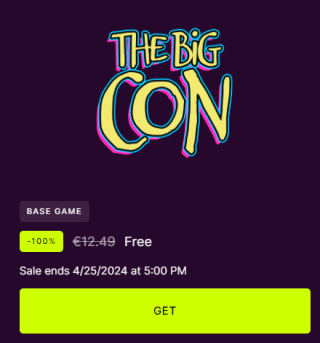 The Big Con gratis bij Epic Games