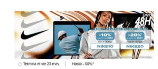 Hasta 20% descuento en seleccionados marca Nike desde Private Sport