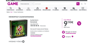 Monopoly Cazafantasmas a tan solo 9,99€