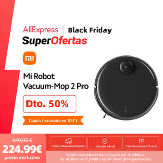 Robot Xiaomi Robot Vacuum Mop 2 Pro aspirador y fregasuelos a sola 224,99€
