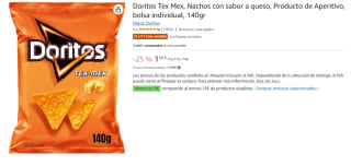 10 Bolsas de Doritos de 140g por 10€
