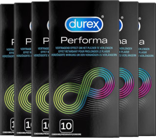 Durex Condooms Performa 10st x6 voor €36,99 bij Bol.com