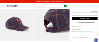 Gorra de niño en franela por 6€