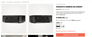 Marantz Cinema 60 7.2-kanaals AV-receiver voor €899 bij Hifi Klubben