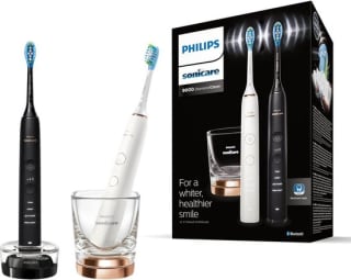 Philips Sonicare DiamondClean Serie 9000 - Duopakket met 2x geavanceerde sonische elektrische tandenborstels voor €175 bij Boll