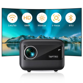 TOPTRO Miniproyector TR25 WiFi, Bluetooth, 1080p por 75,53€
