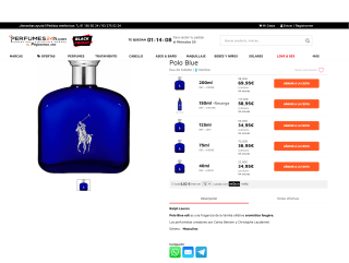 Polo Blue Ralph Lauren de 125ml Eau de toilette por solo 34,95€