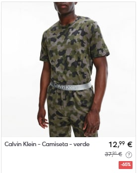 CALVIN KLEIN - Camisetas por menos de 15€