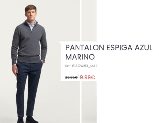 Pantalon Espiga para Hombre por 19.99€