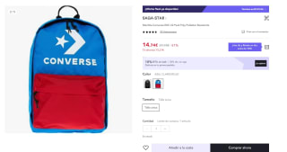 Mochila marca Converse EDC 22 Pack Poly Poliéster Resistente por 10,39€