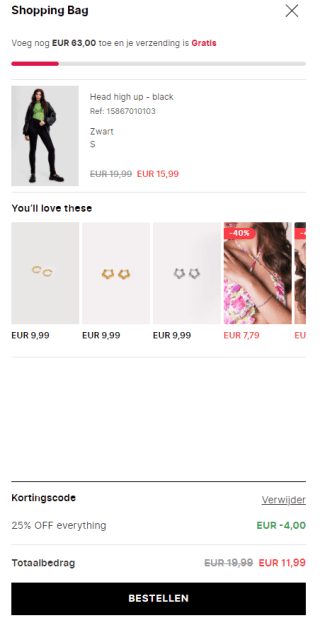 25% korting op alles (ook sale!) bij Loavies