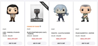 Tot 70% korting op Funko Pops bij Funko Europe