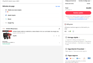 Taladro VVOSAI eléctrico inalámbrico destornillador mini con controlador de energía batería de iones de litio 3/8" a solo 32,69€
