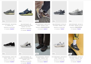 Recopilacion de Zapatillas Nike con Hasta 60% de Descuento en Zalando Prive