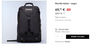 Mochila Napapijiri Adula de 27 litros por 69.99€