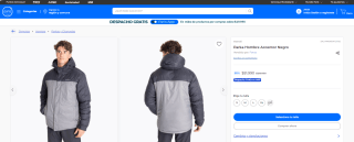 Parka Merrel Accentor para hombre por $51.990