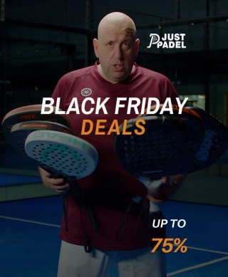 Black Friday Deals bij JustPadel Korting tot 75% op de beste padel items - Mis het niet